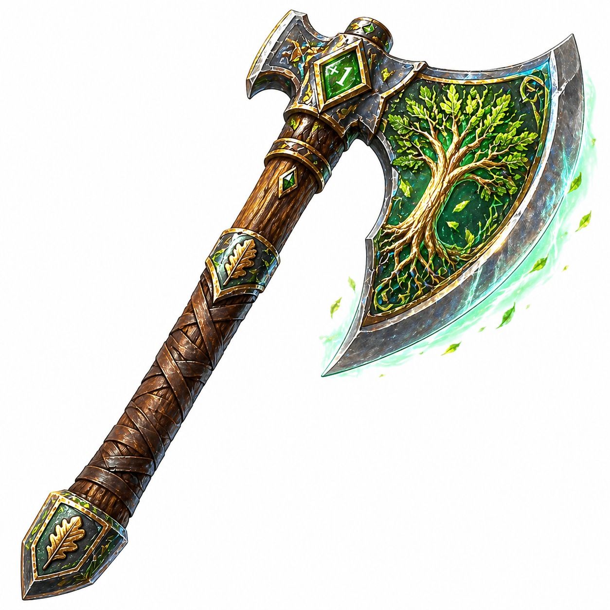 +1 magical hand axe