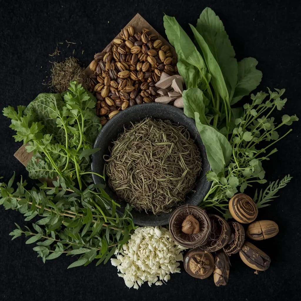 A magic bundle of herbs.