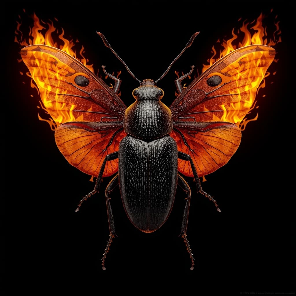 a Fire Beatle