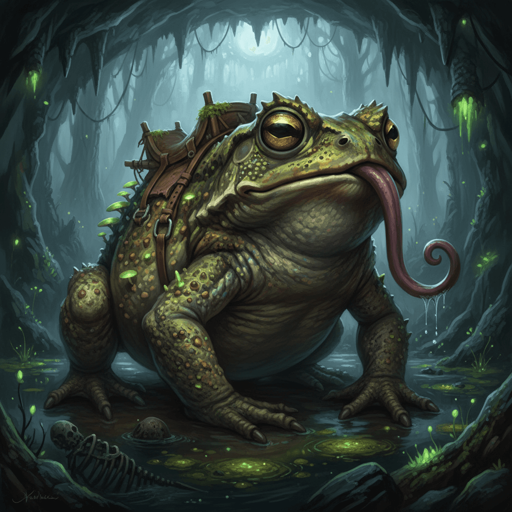 a Giant Toad for dnd