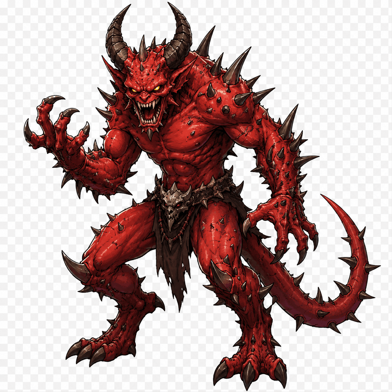 Barded devil