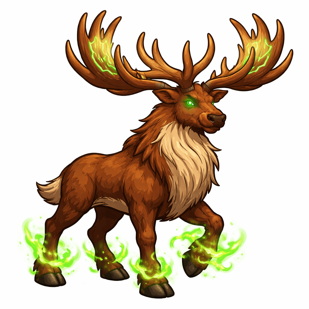 giant elk animal